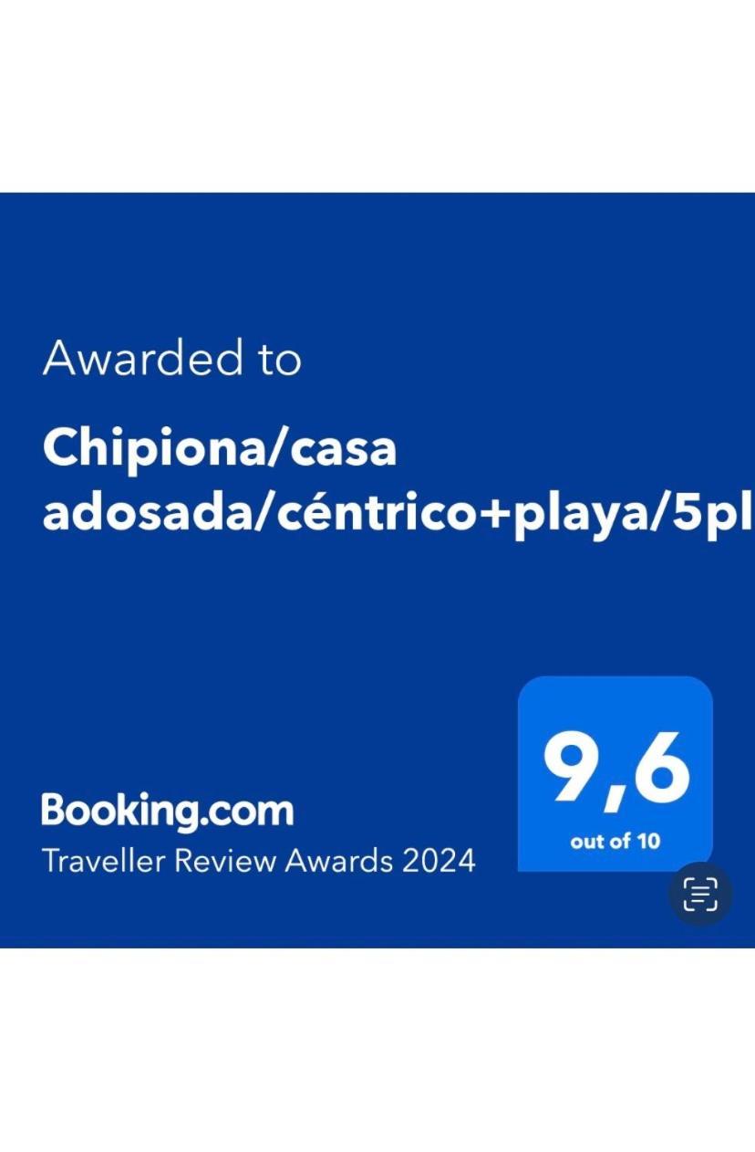 Chipiona/Casa Adosada/Centrico+Playa/5Plazas/Garaje/ Zewnętrze zdjęcie
